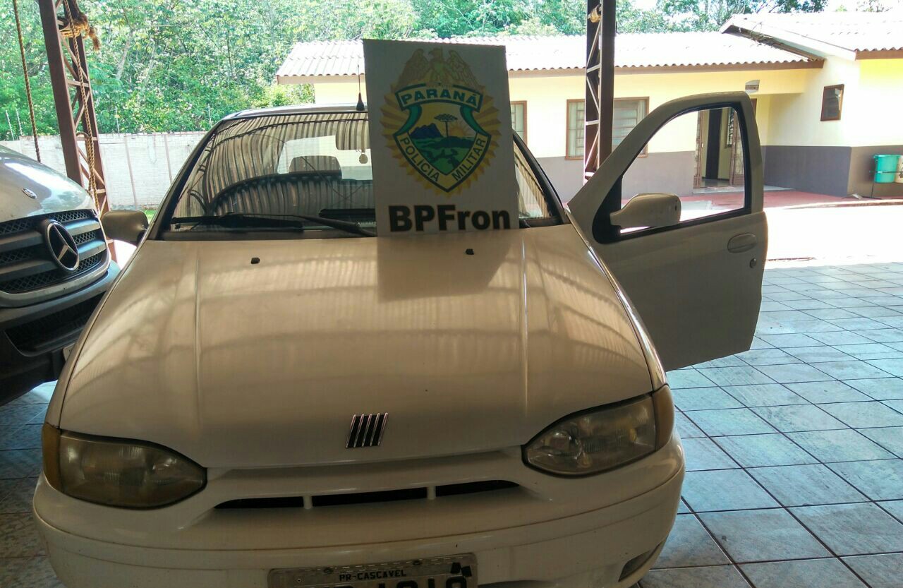 Na tarde deste domingo (29), ação conjunta entre autoridades do Paraguai e BPFron resultou na prisão de um indivíduo e a recuperação de veículo roubado