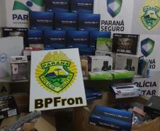 BPFRON APREENDE CERCA DE 50 MIL REAIS EM MERCADORIAS ORIUNDAS DO PARAGUAI DURANTE PATRULHAMENTO EM GUAÍRA – PR