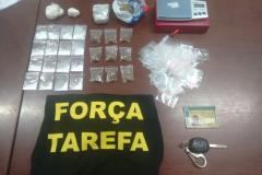Homem é preso com cocaína, maconha e carro roubado em Curitiba