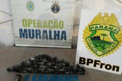Na noite de sexta-feira (27) durante a Operação Muralha policiais militares apreenderam seis mil comprimidos de estimulante sexual em abordagem a ônibus no pedágio São Miguel do Iguaçu – 