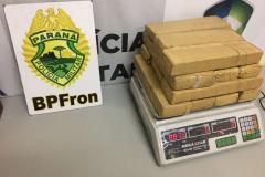 Na tarde de quarta-feira (08), policiais militares do BPFron - Batalhão de Polícia de Fronteira realizavam patrulhamento na cidade Guaíra - PR, quando abordaram um indivíduo. 