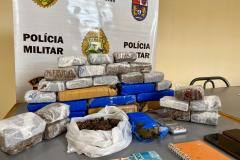 ROTAM 6ª CIPM/ 2º CRPM FAZ APREENSÃO DE 11 KG DE MACONHA EM IVAIPORÃ