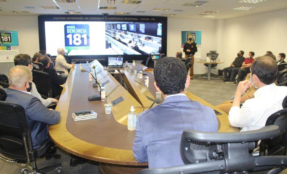 Disque Denúncia 181 recebe da iniciativa privada material educativo para reforçar participação da comunidade