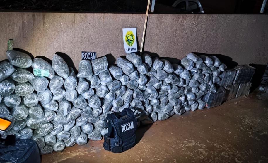 373,3 kg de Maconha Depósito Foz do Iguaçú