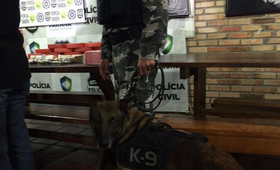 Ação do DIEP apreende mais de R$ 1 milhão em crack numa casa em São José dos Pinhais