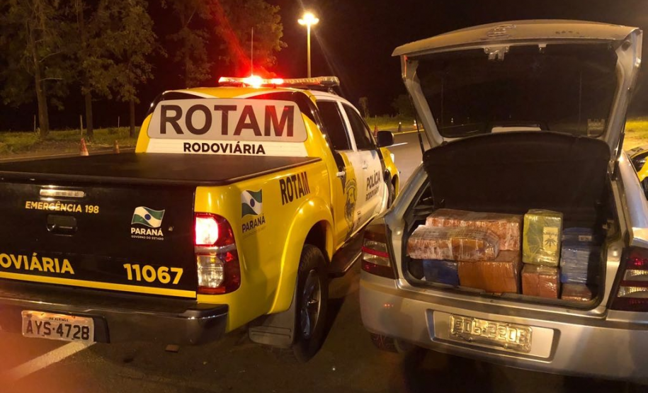 HOMEM É PRESO E CARGA DE MAIS DE 400 QUILOS DE MACONHA É APREENDIDA NO NOROESTE DO PR BPFRON