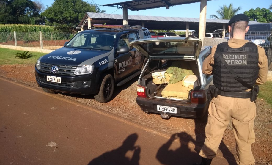 EQUIPE DO BPFRON APREENDE 214 QUILOS DE MACONHA, VEÍCULOS E BARCO NA REGIÃO DE FRONTEIRA BPFRON