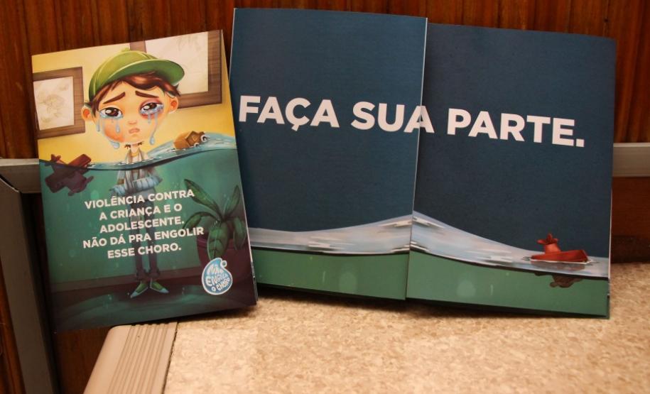 POLÍCIA MILITAR ADERE À CAMPANHA DO GOVERNO DO ESTADO DE COMBATE À VIOLÊNCIA CONTRA A CRIANÇA E O ADOLESCENTE PMPR