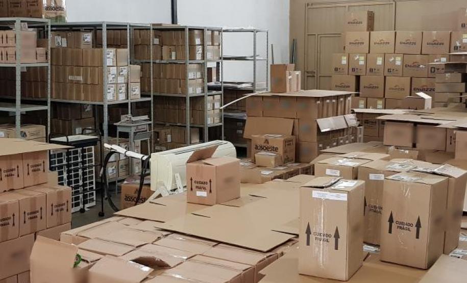 DENÚNCIA ANÔNIMA LEVA POLÍCIA A FÁBRICA DE COSMÉTICOS FALSIFICADOS, EM ASSIS CHATEAUBRIAND Divulgação