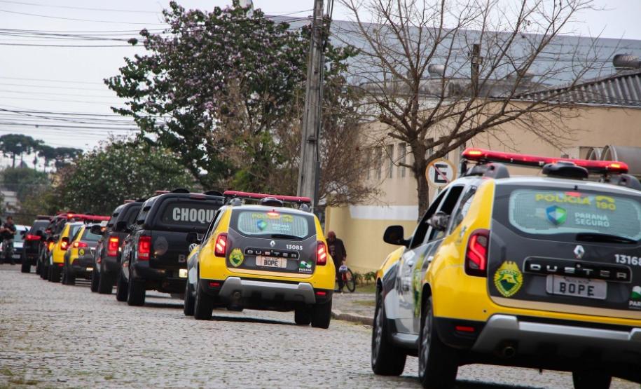 CURITIBA E REGIÃO METROPOLITANA RECEBEM REFORÇO DE POLICIAMENTO DO BOPE COM A OPERAÇÃO PAGAMENTO Divulgação PMPR